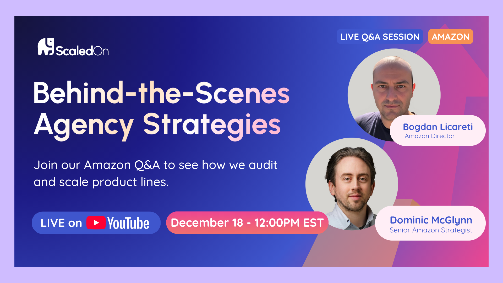 Scaledon Live Q&Amp;A - Amazon 1 amazon 1030 placeholder