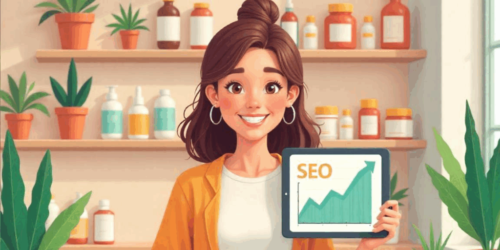 How Scaledon Drove An 80% Increase In Organic Search Traffic For A Wellness Brand In Just 5 Months 1 freepik fun whimsical elements with bright colors and a se 10091