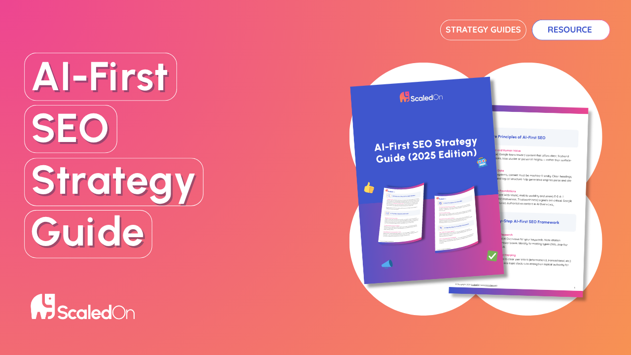 ai first seo strategy guide