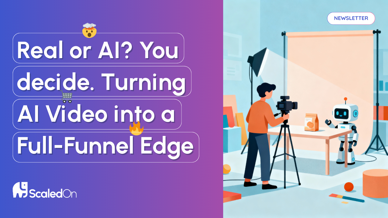 real or ai 🤯 you decide. turning ai video into a full funnel edge 2