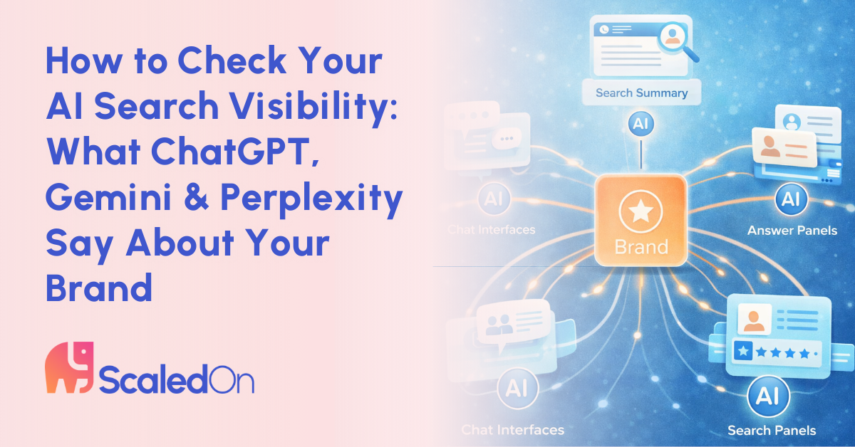 how to check your ai search visibility what chatgpt gemini perplexity say about your brand