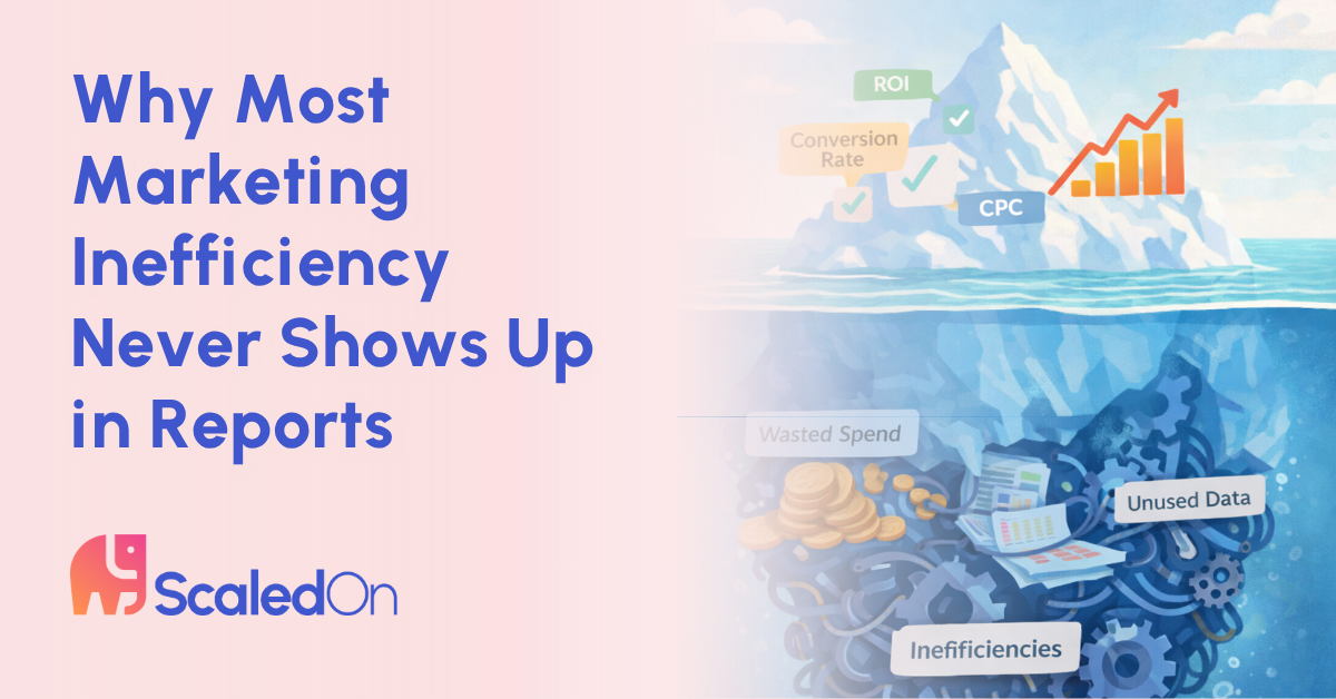 why most marketing inefficiency never shows up in reports 1