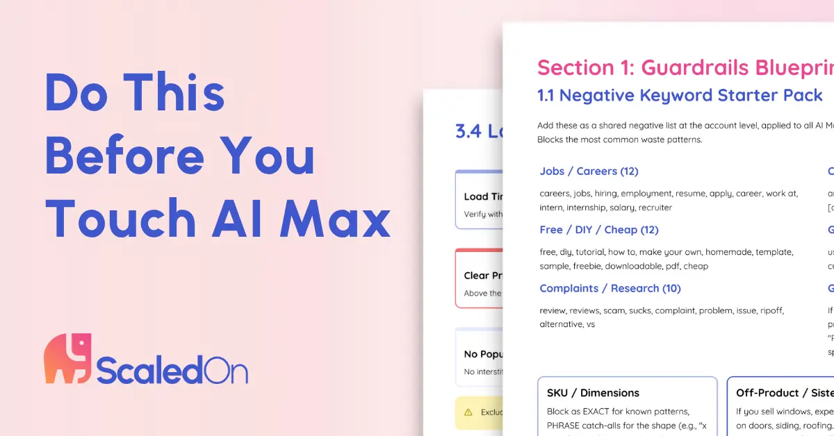 ai max guardrails playbook
