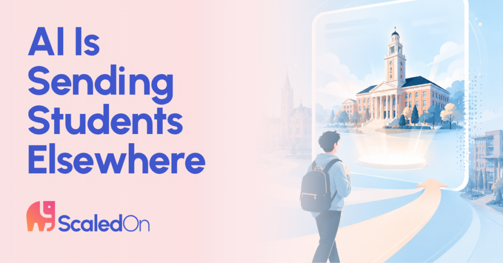 A Prospective Student Asks Chatgpt About Your Programs. It Names A Competitor. 2 a prospective student asks chatgpt about your programs. it names a competitor