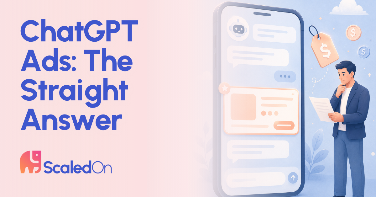 should you be running chatgpt ads a straight answer for the person paying for them
