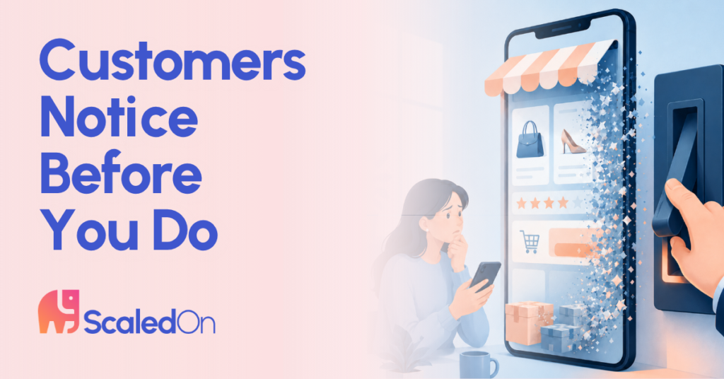 what your customers see before the platform cuts you off